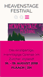 Mobile Screenshot of heavenstagefestival.ch